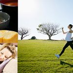 出産の体力をつける食事・睡眠・運動